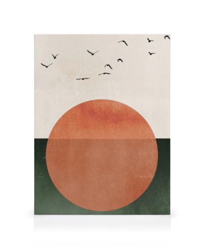 Boris Draschoff / Kubistika - Rising Canvas print