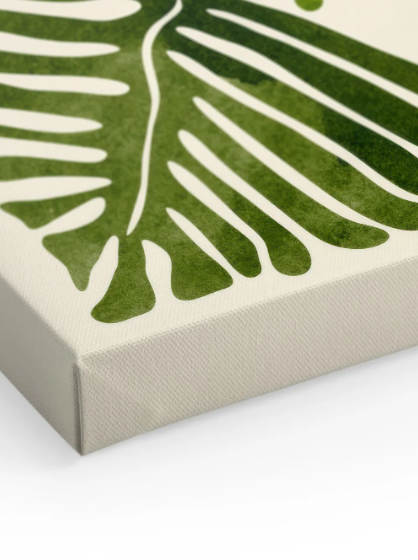 Kristian Gallagher - Summer Fern Canvas print